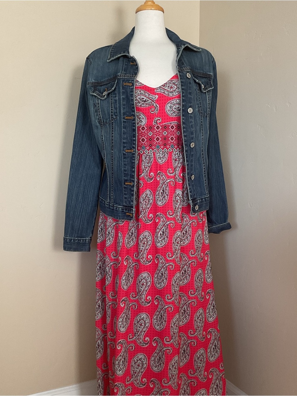 Kut from the Kloth Paisley Maxi Dress Size 10